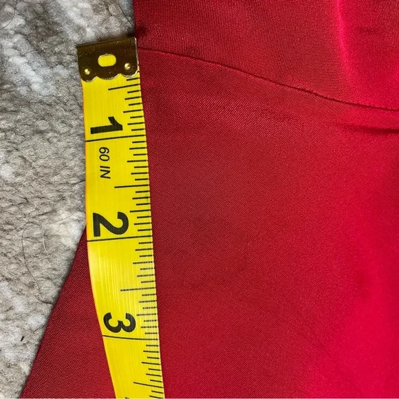 Vintage Ann Taylor High Rise 100% Silk Trousers - Picture 6 of 9